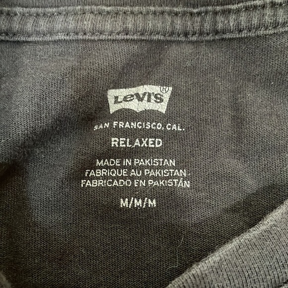 Levi’s relaxed fit short sleeve I’m bored t-shirt men’s m - Picture 5 of 8